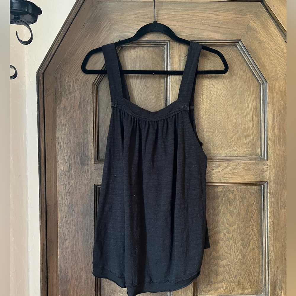 Black Free People Tunic